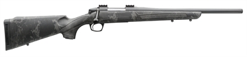 Picture of CVA Cascade SB, Bolt Action Rifle, 450 Bushmaster, 18" Threaded Barrel, 5/8X24 Thread Pattern, Cerakote Finish, Graphite Black, Synthetic Stock, Veil Tactical Black Camo, 0 MOA Picatinny Rail, 1 Magazine, 3 Rounds CR3905R
