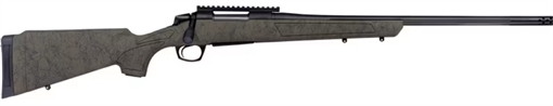 Picture of CVA Cascade XT, Bolt Action Rifle, 308 Winchester, 22" Threaded Barrel, 5/8X24 Thread Pattern, Cerakote Finish, Graphite Black, Synthetic Stock, Olive Drab Green with Black Web, 20 MOA Picatinny Rail, 1 Magazine, 4 Rounds CR3983G