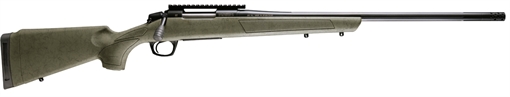 Picture of CVA Cascade XT 6.5 PRC 2+1 24" Graphite Black Cerakote Fluted Threaded Barrel, Graphite Black Cerakote Picatinny Rail, Fixed OD Green w/Black Webbing Synthetic Stock, Right Hand CR3989G