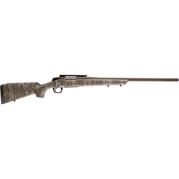 Picture of CVA Cascade XT Bolt Action Rifle 350 Legend 4rd Capacity 22" Fluted Threaded Midnight Bronze Barrel Mossy Oak New Bottomland Stock CR3987MOBL