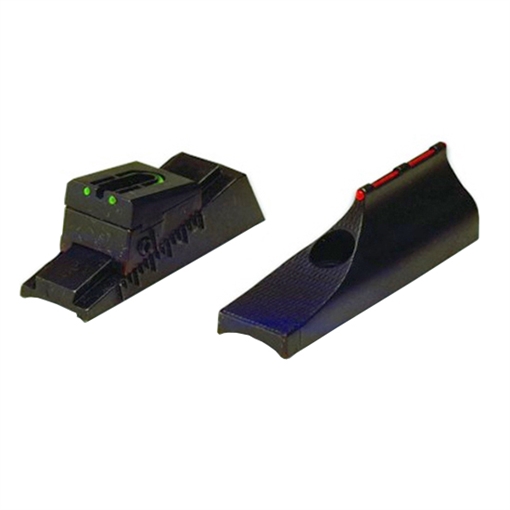 Picture of CVA Durasight Z2 Black | Red Fiber Optic Front Sight Green Fiber Optic Rear Sight AC1622
