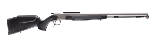Picture of CVA Optima 50 Cal 26" Stainless Fluted Barrel, 0 MOA Picatinny Rail Stainless Steel Receiver, Fixed Black Synthetic Stock PR2050SM