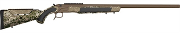 Picture of CVA Accura LR-X 50 Cal 209 Primer 30" Patriot Brown Nitride Cerakote Fluted Threaded Barrel, Realtree Hillside Adj Comb Synthetic Stock PR3207NM