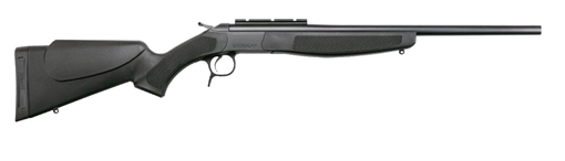 Picture of CVA Scout Full Size 350 Legend 1 Shot 20" Matte Blued Steel Barrel & Receiver, Black Fixed Synthetic Stock, Right Hand CR4817