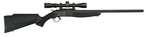 Picture of CVA Scout Rifle .35 Whelan Single Shot 25" Barrel Black with 3-9x32 Scope and Case CR4911SC