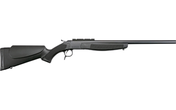 Picture of CVA Scout, Single Shot Rifle, 45-70 Government, 25" Fluted Barrel, Blued Finish, Synthetic Stock, Black, Ambidextrous, Scope Rail, 1 Round CR4806