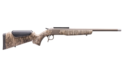 Picture of CVA Scout Spur Shotgun 28ga 2-3/4" Chamber Single Shot 22" Smooth Bore Barrel Patriot Brown Finish with Mossy Oak New Bottomland Stock CR4919MOBL