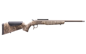 Picture of CVA Scout Spur Shotgun 28ga 2-3/4" Chamber Single Shot 22" Smooth Bore Barrel Patriot Brown Finish with Mossy Oak New Bottomland Stock CR4919MOBL