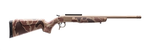 Picture of CVA CVA Scout TD Rifle 450 Bushmaster 22 in. FDE/Duck Camo w/0 MOA Rail CR4443DC