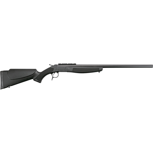 Picture of CVA Scout Full Size 450 Bushmaster 1 Shot 25" Matte Blued Steel Barrel, Rail Mount Steel Receiver, Black Fixed Synthetic Stock CR4830