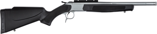 Picture of CVA Scout TD Compact Rifle 243 Win. 20 in. SS/Black w/Base CR4816S