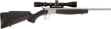 Picture of CVA CVA Scout TD Compact Rifle Package 243 Win. 20 in. SS/Black w/Scope CR4816SSC