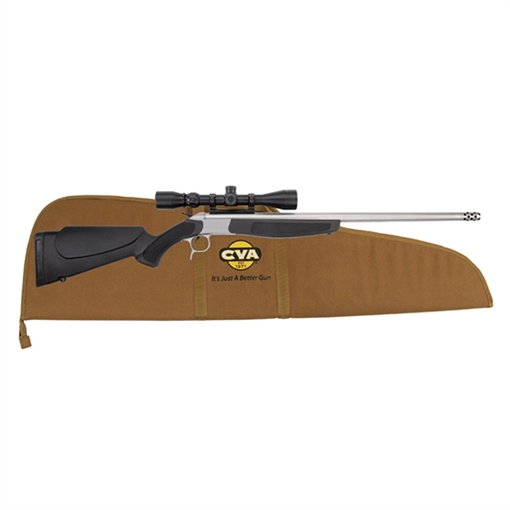 Picture of CVA Scout TD Rifle Package 45-70 Govt. 25 in. SS/Black w/Scope CR4806SSC