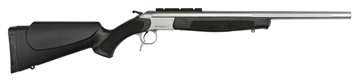 Picture of CVA SCOUT COMPACT TD CENTERFIRE RIFLE RIS 350 LEGEND 20 IN SS/BLK WITH RAIL THRD 5/8X24 CR4821S
