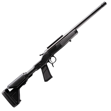 Picture of CVA Scout XP-SB Rifle 350 Legend Single Shot 16.5" Threaded Fluted Stainless Steel Barrel w/Graphite Black Stock CR4438XP