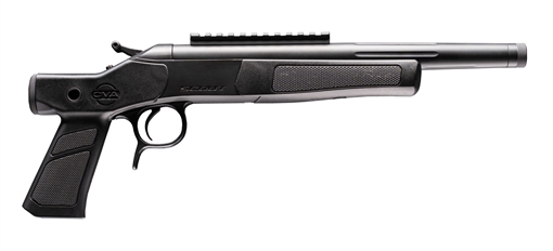 Picture of CVA Scout XP Pistol .223 Rem Single Shot 11.5" Threaded Fluted Stainless Steel Barrel w/Graphite Black Stock CP801