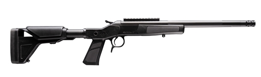 Picture of CVA Scout XP-SB Rifle .300 Blackout Single Shot 16.5" Threaded Fluted Stainless Steel Barrel w/Graphite Black Stock CR4446XP