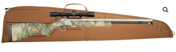 Picture of CVA WOLF 209 MAGNUM RBP 50 CAL 24 IN BBL SS/STRATA CAMO KONUS 3-9x32 SCOPE W SOFT GUN CASE PR9112SSC
