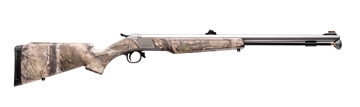 Picture of CVA Wolf Muzzleloader Rifle .50 Cal Single Shot 24" Barrel Stainless Steel Realtree APX Fiber Optic Sights PR2120S