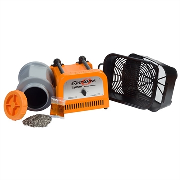 Picture of Lyman Cyclone Rotary Tumbler Orange/Blue Multi-Caliber 1000 Cases 10 lbs 7631550