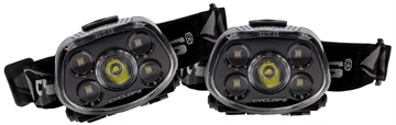 Picture of Cyclops Force XP LED Headlamp Black 3.2/5.5/15/350 Lumens Red/Green Cree LED CYC-HLFXP-2PK