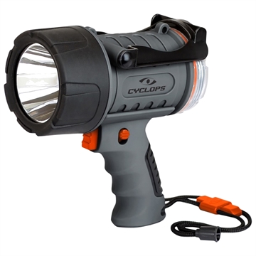 Picture of Cyclops Spotlight w/Flood Light 500/200 Lumens Red/White CREE XP-G3 LED Black/Gray Polymer/Aluminum CYC2000WP