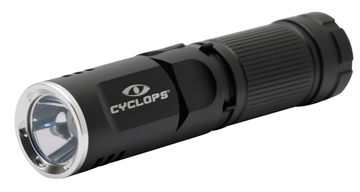 Picture of Cyclops FLX400 LED Flashlight Black Anodized 160/400 Lumens White LED CYCFLX400