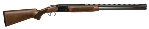 Picture of CZ Drake 28 Gauge 28" 2 3" Gloss Black Chrome Fixed w/Pistol Grip Stock Turkish Walnut Right Hand 06488