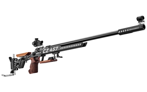 Picture of CZ USA 457 TARGET 22LR 26IN BARREL 1RD BLACK TB FULLY ADJUSTABLE ALUMINUM CHASSIS STOCK PALM REST TARGET TRIGGER DIOPTER TARGET SIGHT KIT 02324 02324