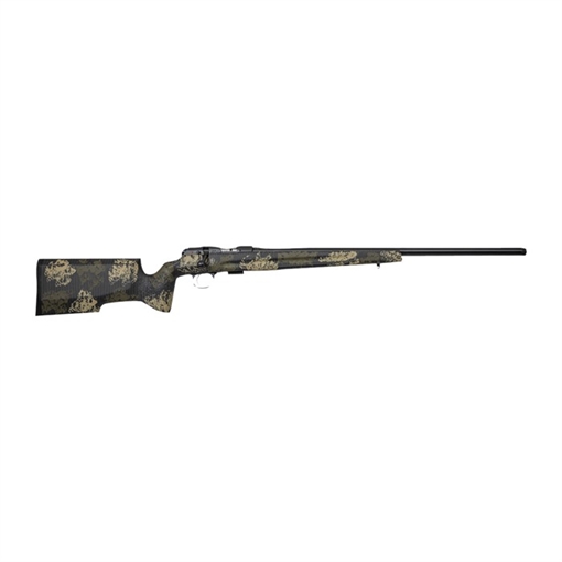Picture of CZ 457 VARMINT PRECISION TRAINER RIFLE RIB 22LR 16.5IN CAMO SUPPRESSOR READY BBL 5RD MAG 02338