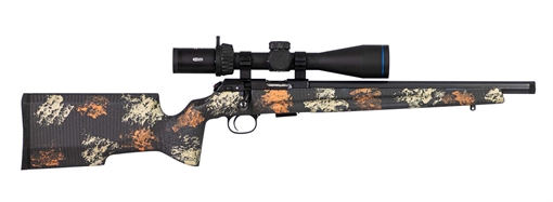Picture of CZ 457 VARMINT PRECISION TRAINER MTR RIFLE RIB 22LR 16 IN THREADED 1/2X28 ORG CAMO COMP 5RD MAG 02325