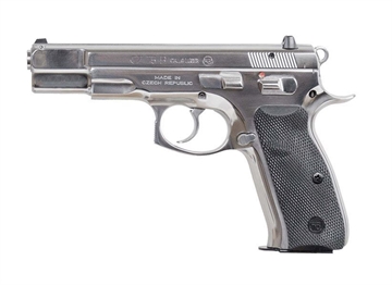 Picture of CZ 75 B High Polished Stainless – 9 mm Pistol - 91108 CZ-75B-9MM-HIPOLISHSS-16RD