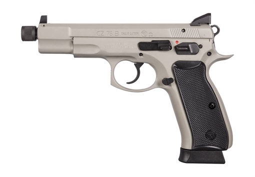 Picture of CZ 75B OMEGA HGA 9MM DECOCKING LEVER 4.6 IN BBL URBAN GREY NS 2/16R 91235