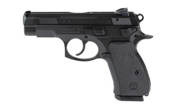 Picture of CZ CZ 75 D PCR Compact 50th Anniversary Elite Pistol 9 mm 3.75 in. Black w/Decocker 15 rd. 91209