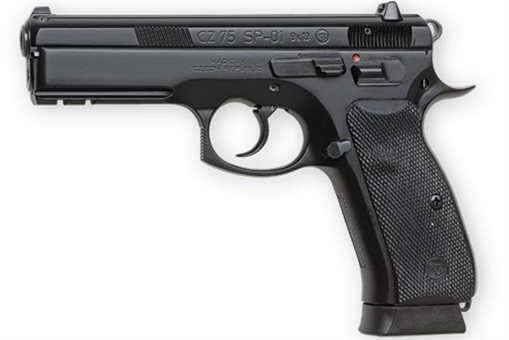 Picture of CZ 75 SP-01 – 9 mm Pistol - 91152 CZ-SP01-9MM-BLACK-NS-10-CA