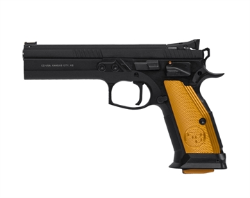Picture of CZ 75 Tactical Sport 40 S&W Orange Semi-Automatic Pistol CZ 75 TS ORANGE