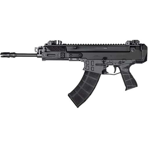 Picture of CZ USA BREN 2 5.56 8IN BARREL 30RD BLACK TB AMBI MAG RELEASE AMBI MANUAL SAFETY IRON FLIP-UP SIGHTS SB TACTICAL BRACE 91454 91454