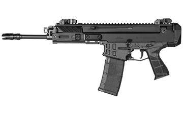 Picture of CZ BREN 2 Modular System Pistol, 556NATO, 11" Barrel, Aluminum Frame, Matte Finish, Black, Polymer Grips, Manual Safety, Iron Sights, Semi-automatic, 30 Rounds, 1 Magazine 91451