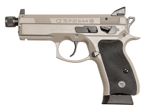 Picture of CZ P-01 Omega 9mm Urban Grey Suppressor Ready NS - 10 rd 01299