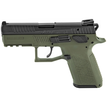 Picture of CZ P-07 9MM OD Green Frame Black Slide Night Sight 10rd 01077