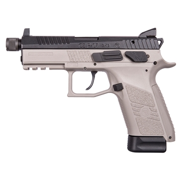 Picture of CZ P-07 9mm Urban Grey Frame with Black Slide Suppressor Ready and NS 01288