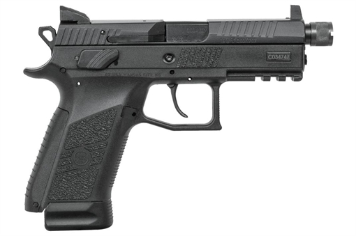 Picture of CZ P-07 HGA 9MM 4.3" BLACK SUPPRESSOR READY HNS 2/17R 91289