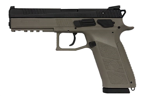 Picture of CZ P-09 9 mm FDE Night Sights Pistol - 91630 CZ-P09-9MM-FDE-NS-19