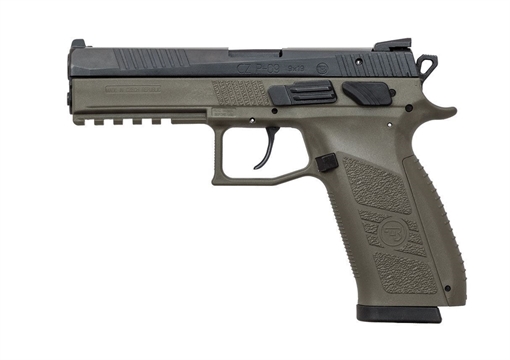 Picture of CZ P-09 9mm OD Green 19rd- 91268 CZ-P09-9MM-ODGREEN