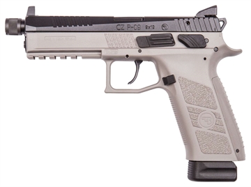 Picture of CZ P-09 AMBI SAFETY HGA 9MM 4.5" SUPPRESSOR READY POLY URBAN GREY FS SA/DA 2/19R 91269
