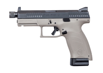Picture of CZ P-10 C 9MM Threaded Barrel Compact Grey Poly Frame Striker Fired Pistol 10rd 01534