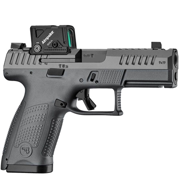 Picture of CZ P-10 C Optic Ready w/Aimpoint COA Elite Pistol 9mm 4in Blk/GRY w/Alum Trigger&Magwell 15,17,19rd 91583
