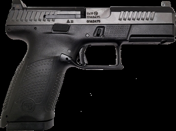Picture of CZ P-10 C OPTIC READY HGA 9MM 4 IN BBL BLACK TRITIUM SIGHTS RMR CO-WIT 2/15RD MAGS 91558