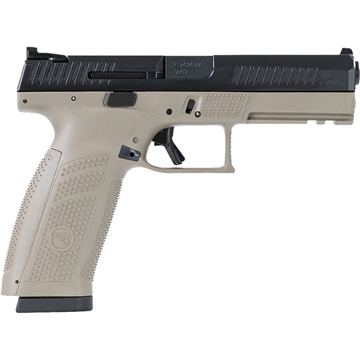 Picture of CZ P10 Full Size Handgun 9mm Luger 19rd Magazine 4.5" Barrel FDE Fixed Sights 89541