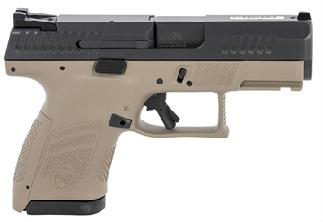 Picture of CZ P-10 S HGA 9MM 3.5 IN BBL FDE FIXED NIGHT SIGHT REVERSIBLE MAG CATCH 91561